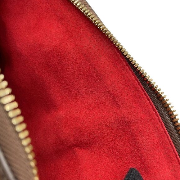 LOUIS VUITTON Trevi Size PM Damier Ebene Canvas Red N51997 - Picture 15 of 16